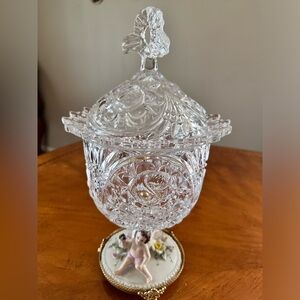 ANTIQUE VINTAGE CRYSTAL